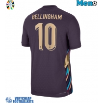 England Jude Bellingham #10 Replica Away Shirt Euro 2024 Short Sleeve